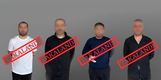 Kırmızı bültenle aranan 4 kişi Türkiye'ye getirildi