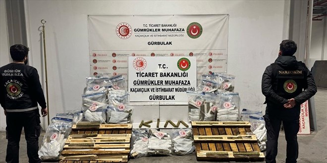 Gümrük Muhafaza ekiplerinden rekor uyuşturucu ve kaçak eşya operasyonu