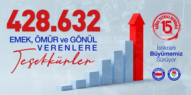 Eğitim-Bir-Sen, 14. kez toplu sözleşme masasının yetkili sendikası oldu