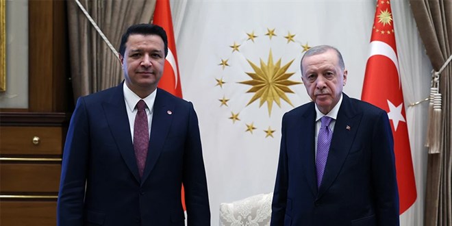 Erdoğan, Saadet Partisi Genel Başkanı Arıkan'ı kabul etti