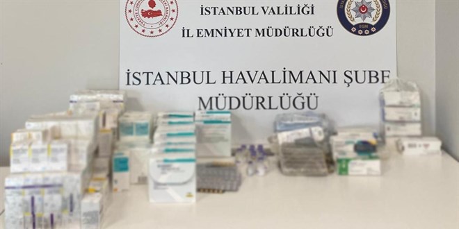 İstanbul'da 12 milyon lira değerinde ilaç ele geçirildi