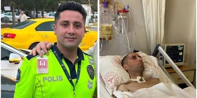 Polis İbrahim Halil, 8 aydır yaşam mücadelesi veriyor...