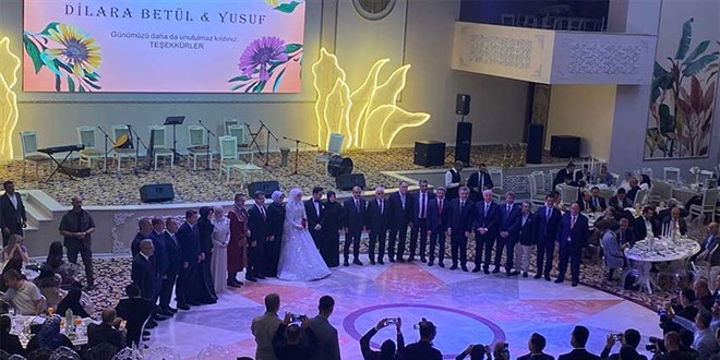 Yargı camiasını buluşturan düğün