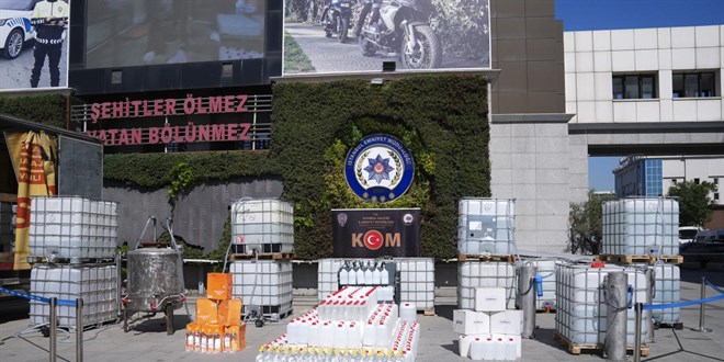 İstanbul'da sahte içki operasyonu: 9 gözaltı
