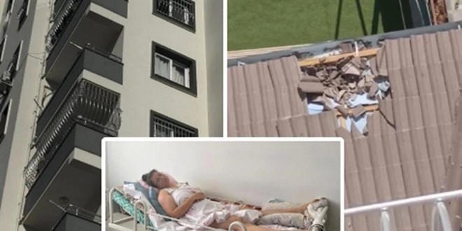 21 gün önce evlendiği öğretmen eşini 6'ncı kattan attı