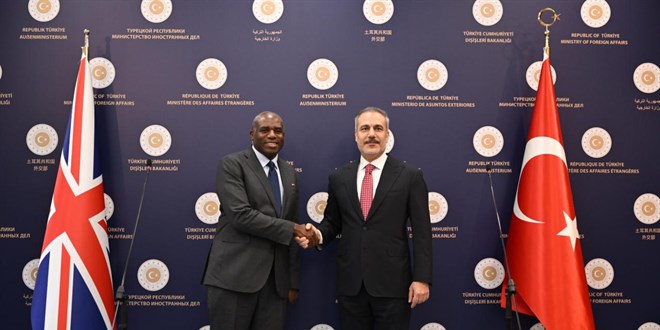 Hakan Fidan ve David Lammy'den Eurofighter Görüşmesi