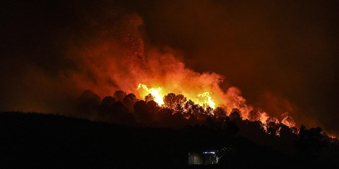 Ödemiş'teki yangında yaralanan orman işçisi şehit oldu