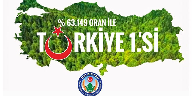 En fazla sendikalaşma oranı tarım orman hizmet kolunda