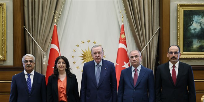 DEM Parti heyetinden Erdoğan'la görüşmeye dair açıklama