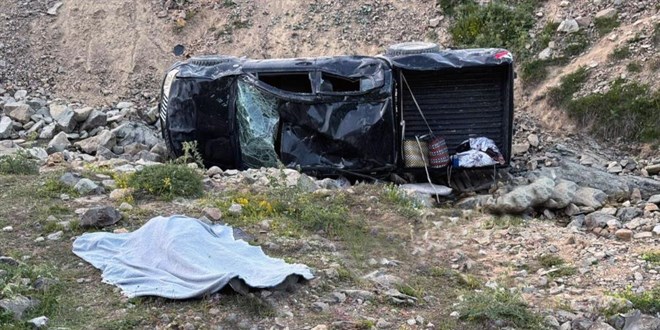 Yayla yolunda feci kaza: 2 ölü, 4 yaralı