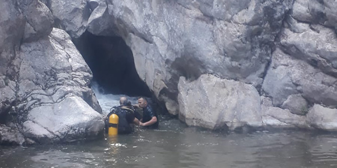 Tokat'ta kanyondaki şelaleden düşen kişi hayatını kaybetti