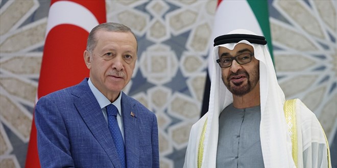 Erdoğan ve Al Nahyan'dan 'Terörsüz Türkiye' Görüşmesi