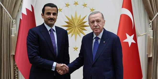 Katar Emiri Al Sani'den Cumhurbaşkanı Erdoğan'a 15 Temmuz tebriği