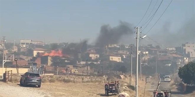 Çanakkale'de orman yangını: İki köy boşaltıldı
