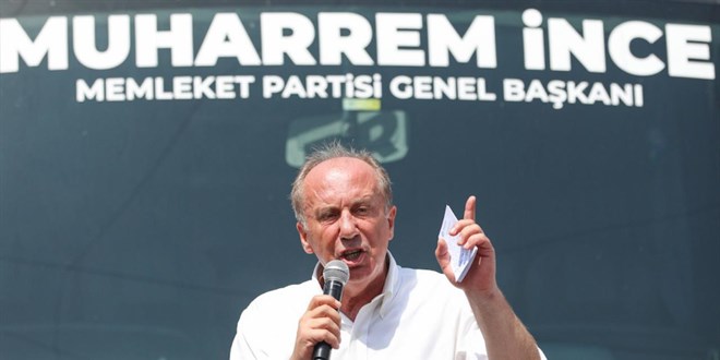 Muharrem İnce'nin CHP'ye Katılımı Sonrası Memleket Partisi Kapanıyor