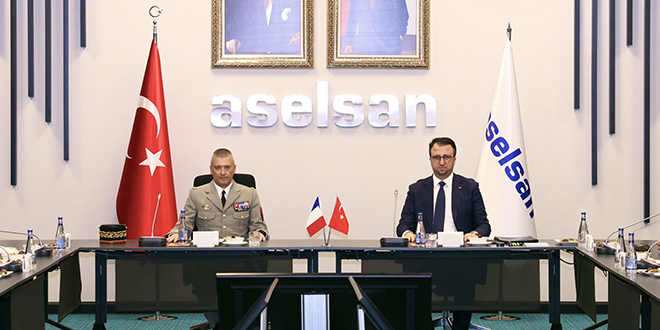 Fransa Genel Kurmay Başkanı ASELSAN'ı ziyaret etti