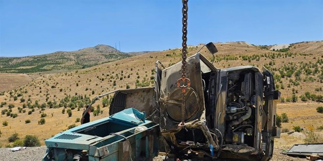 Malatya'da askeri araç devrildi: 1 şehit, 1 asker yaralı