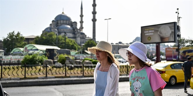 Hava sıcaklıkları 43 ilde 40 dereceyi aştı
