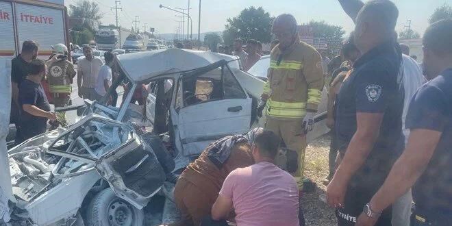 Manisa'da kaza: Karı-Koca hayatını kaybetti!