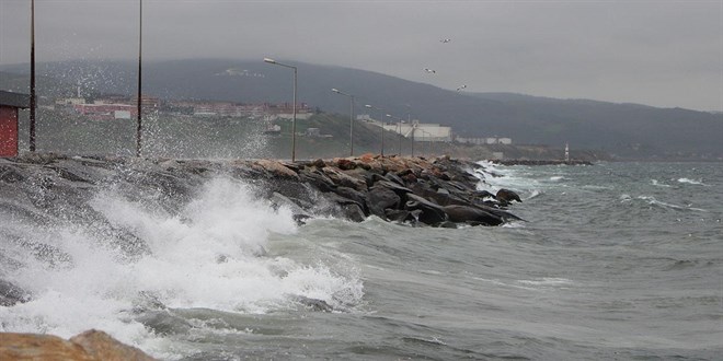 Marmara Denizi için fırtına uyarısı