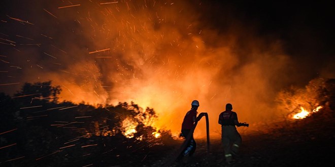 İzmir'deki orman yangınıyla ilgili 1 şüpheli tutuklandı