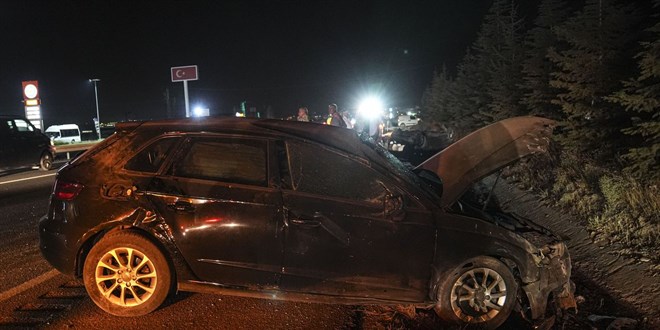 Başkentte trafik kazasında 5 kişi yaralandı