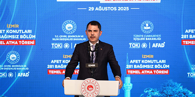 Bakan Kurum: Biz aşkla çalışırken eserlerimizi karalamaya çalışanları görüyoruz