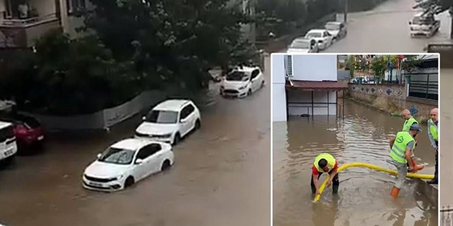Beş ili sağanak yağış vurdu, su baskınları yaşandı