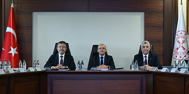 Bakan Şimşek başkanlığında gıda ve tarım komitesi toplandı