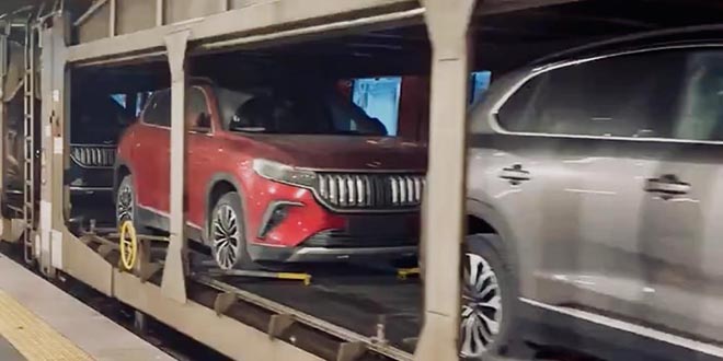 Togg ihracatı başladı: İlk ihracat treni Almanya yolunda