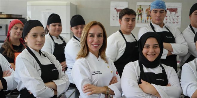 Geleceğin şefleri bu lisede yetişiyor