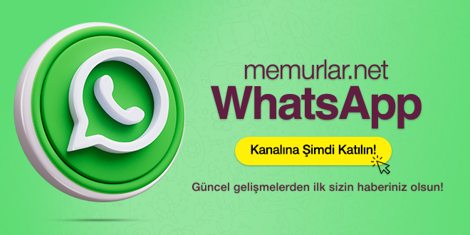 Memurlar.net whatsApp kanalına katılın