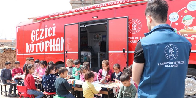 Gezici kütüphaneler 1057 noktaya ulaştı
