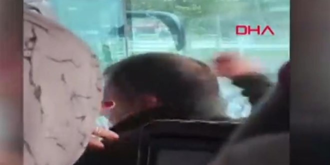 Otobüs şoförüne 'Kızıma neden bağırdın' yumruğu
