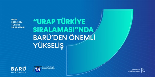 'URAP Türkiye Sıralaması'nda BARÜ'den önemli yükseliş