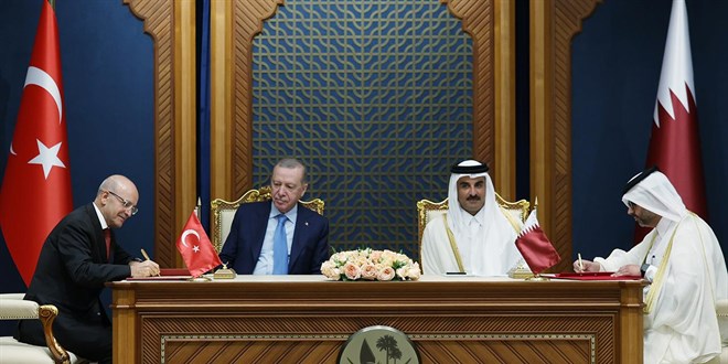 Türkiye ile Katar arasında çeşitli alanlarda anlaşmalar imzalandı