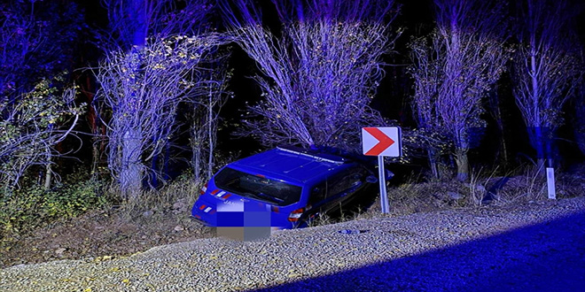 Konya'da askeri araç şarampole düştü: 4 yaralı