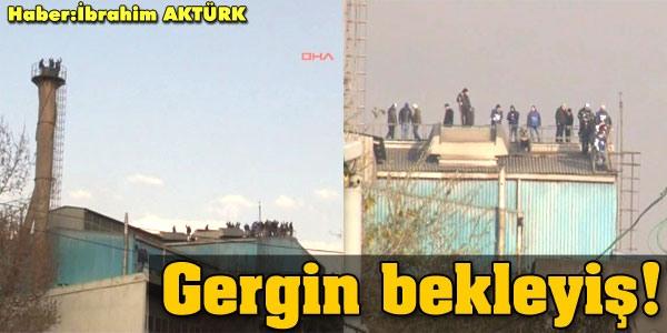 Şişecam fabrikasında gergin bekleyiş