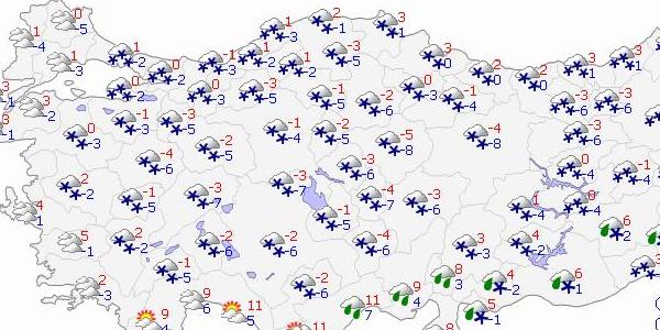 Meteorolojiden kuvvetli kar uyarısı