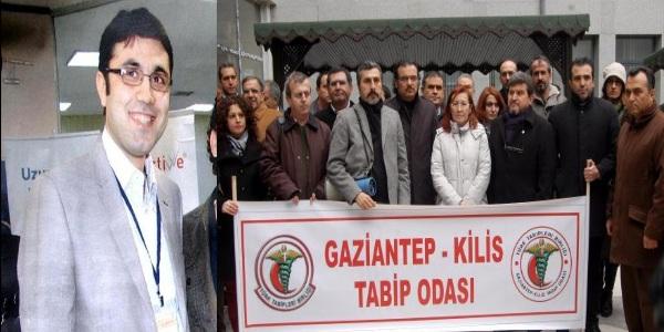 Doktor cinayeti davasında sağlık çalışanları şiddeti protesto etti