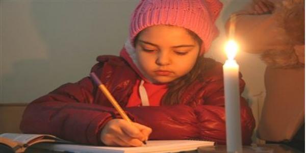 Kış ortasında elektriksiz kaldılar