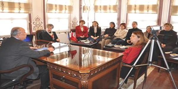 Kadın girişimcilerden Başkan İça'ya ziyaret