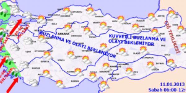 Hafta sonu havalar nasıl olacak? - Haritalı
