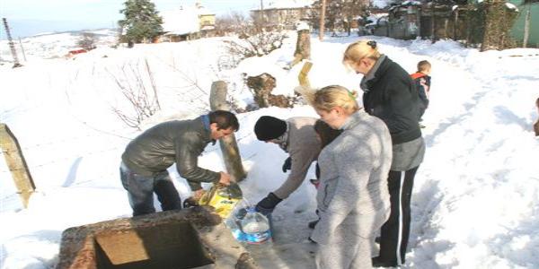 Gümüşpınar Köylülerinden susuzluk tepkisi