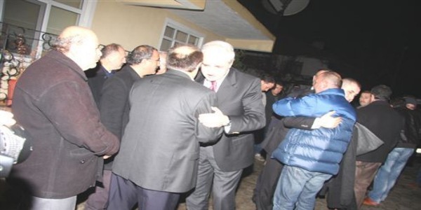 Kurtulmuş, cenaze töreni için Burdur'da