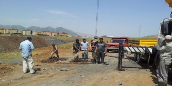 Hizan'da içme suyu arızası giderildi