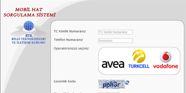 Tıklayın, üzerinize kayıtlı GSM numaralarını görün!