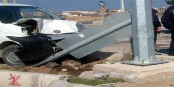 Burhaniye'de trafik kazası: 1 yaralı