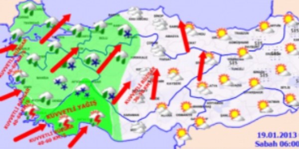Havalar nasıl olacak?-HARİTALI