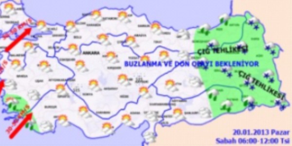 Havalar nasıl olacak?-HARİTALI